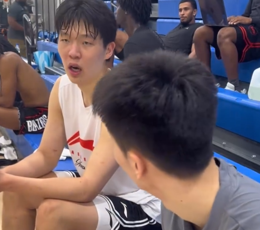 杨瀚森回应, ea, 跑不动了我