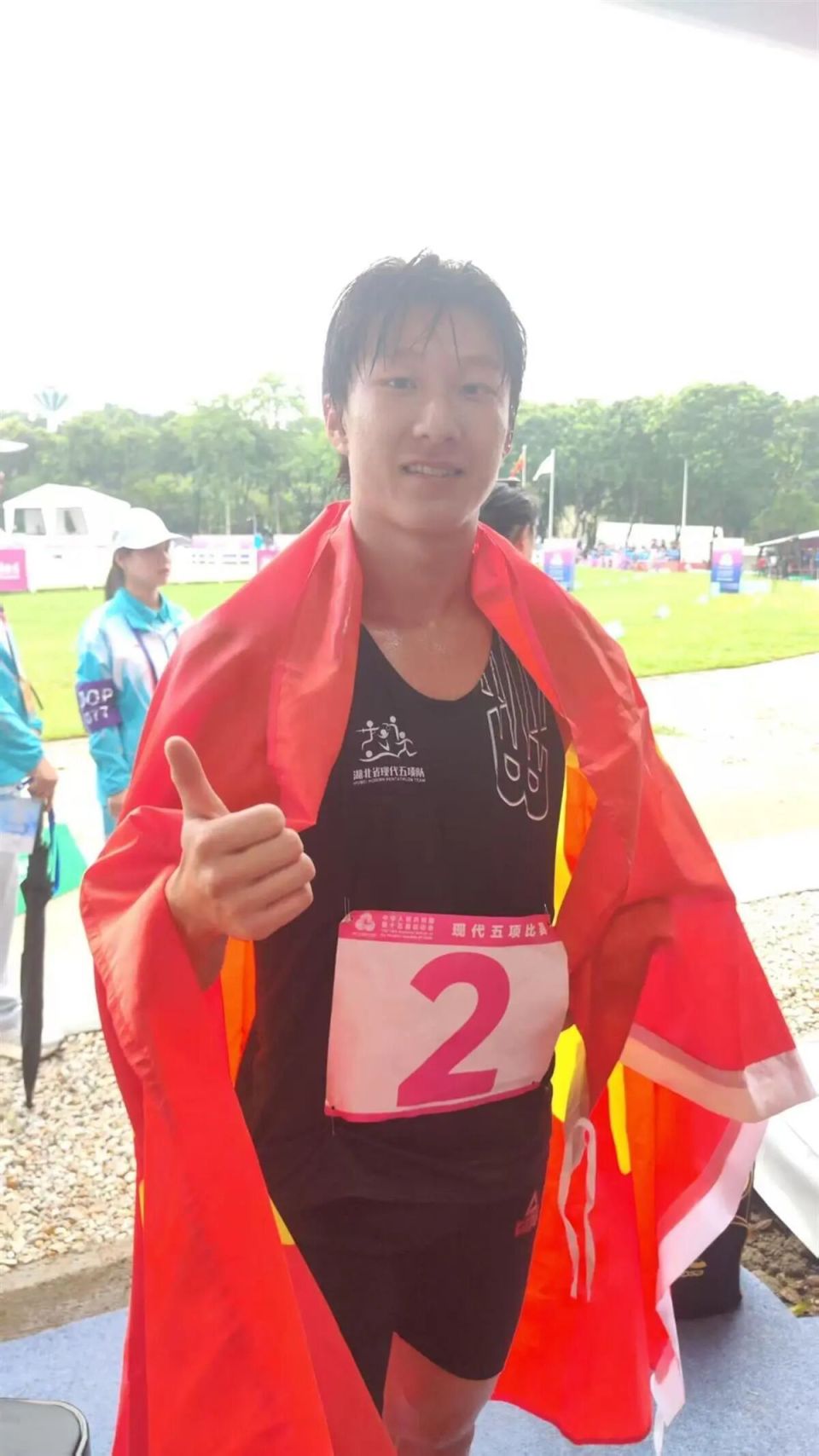 这两项比赛, 湖北运动员, 造了领先优